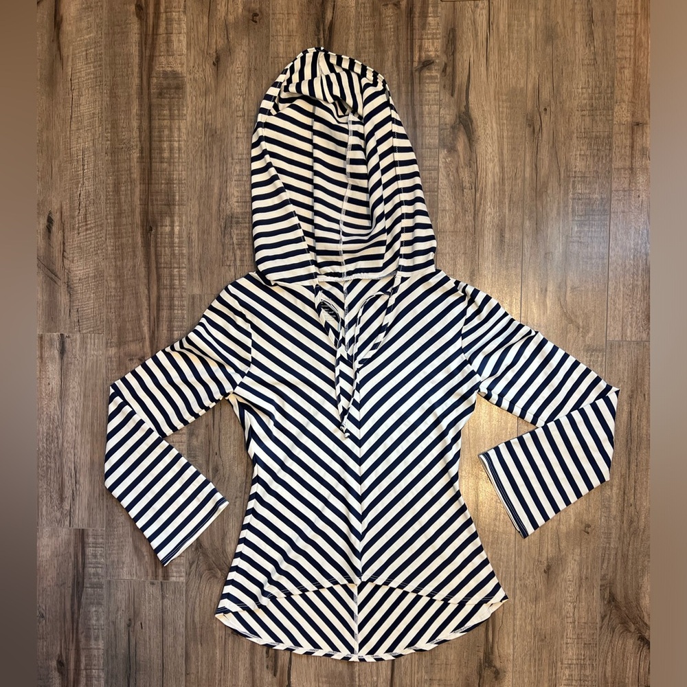 Dudley Stephens Halsey Hooded Stripe Pullover